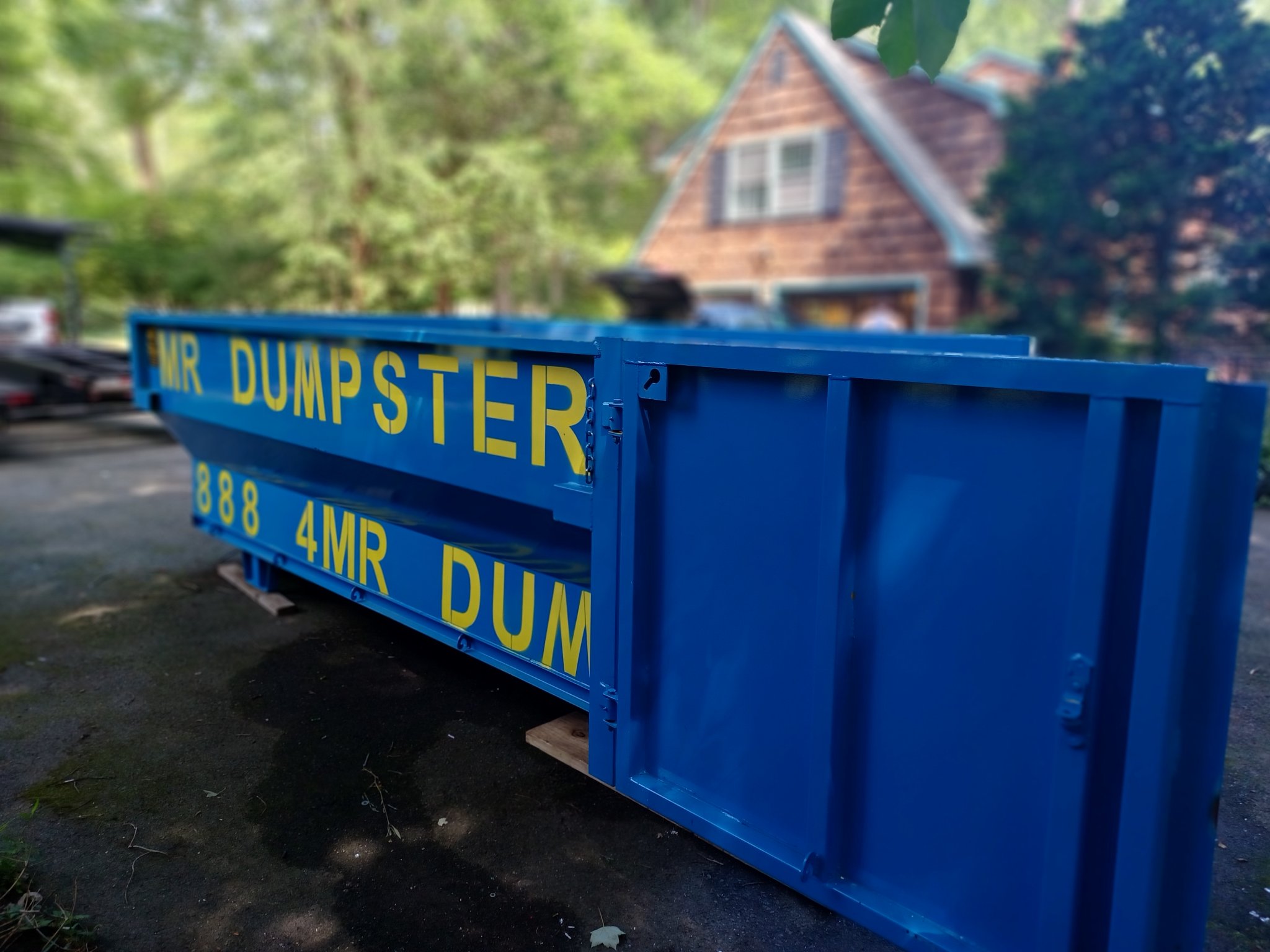 10 Yard Dumpster Rental | Mr. Dumpster | Bergen & Passaic County NJ 10 yard dumpster rental Bergen County NJ — Mr. Dumpster roll-off container for small cleanouts and bathroom renovations in Passaic County New Jersey